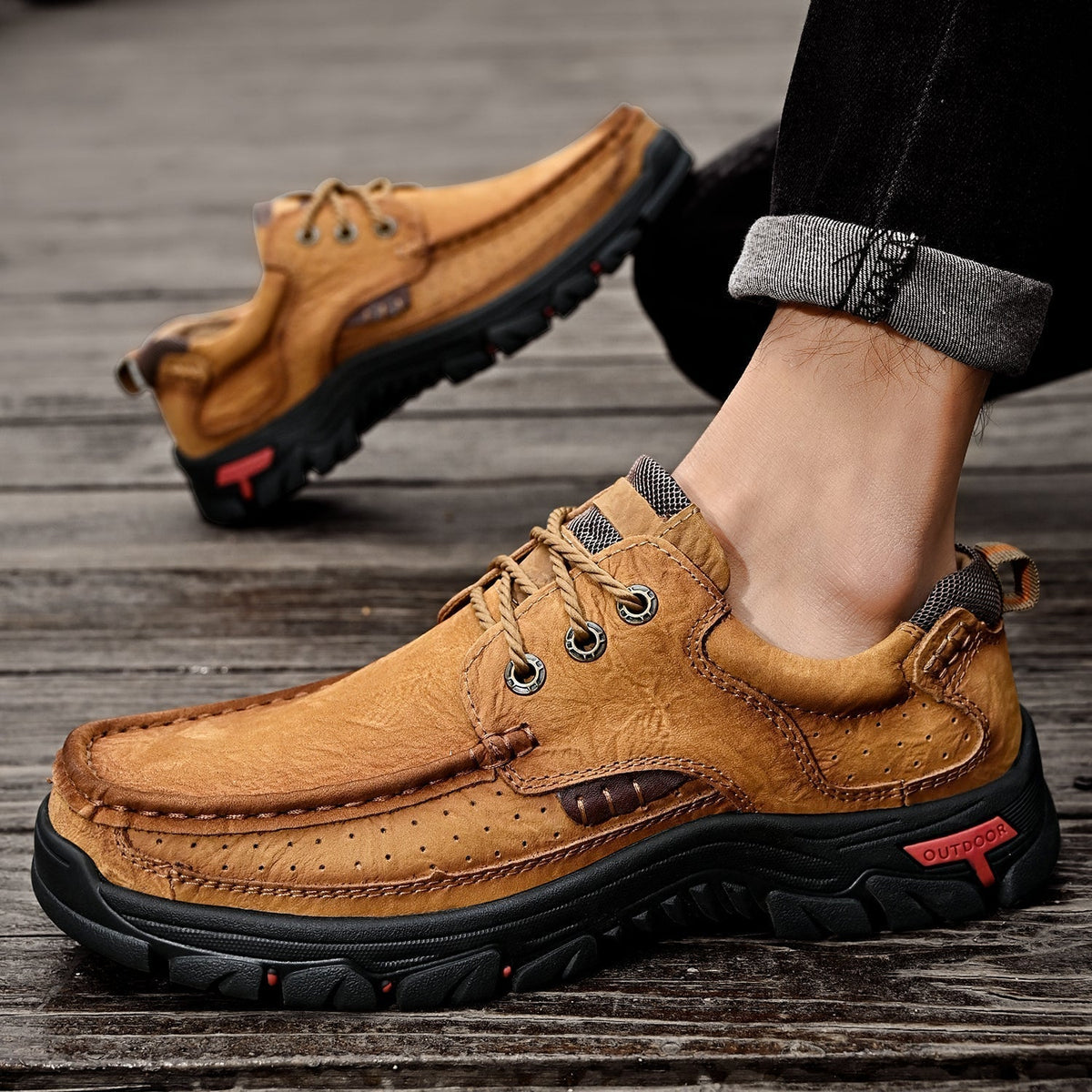 Mark With Laces - Transition boots with orthopedic and extremely comfortable sole