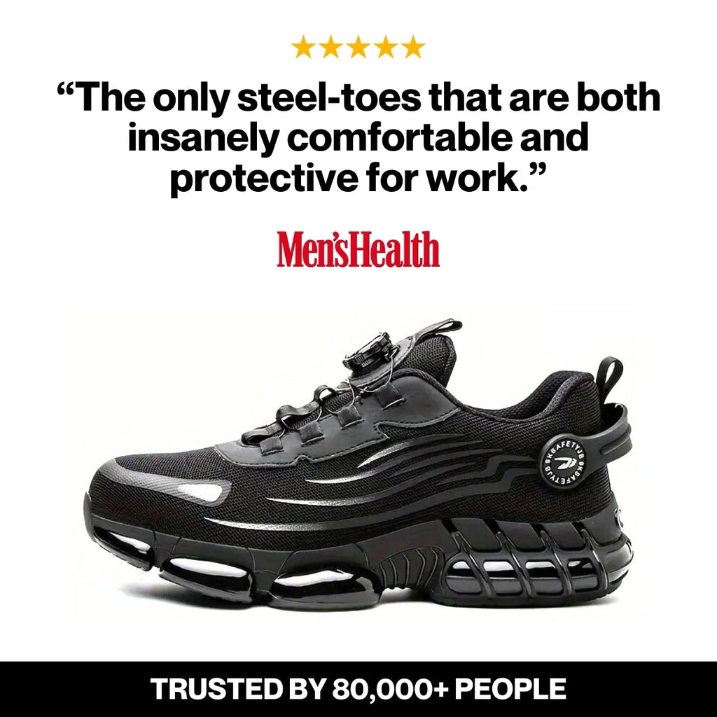Healthy & Protective Steel Toe Sneakers