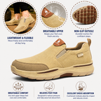 Men’s Breathable Mesh Slip-On Walking Shoes