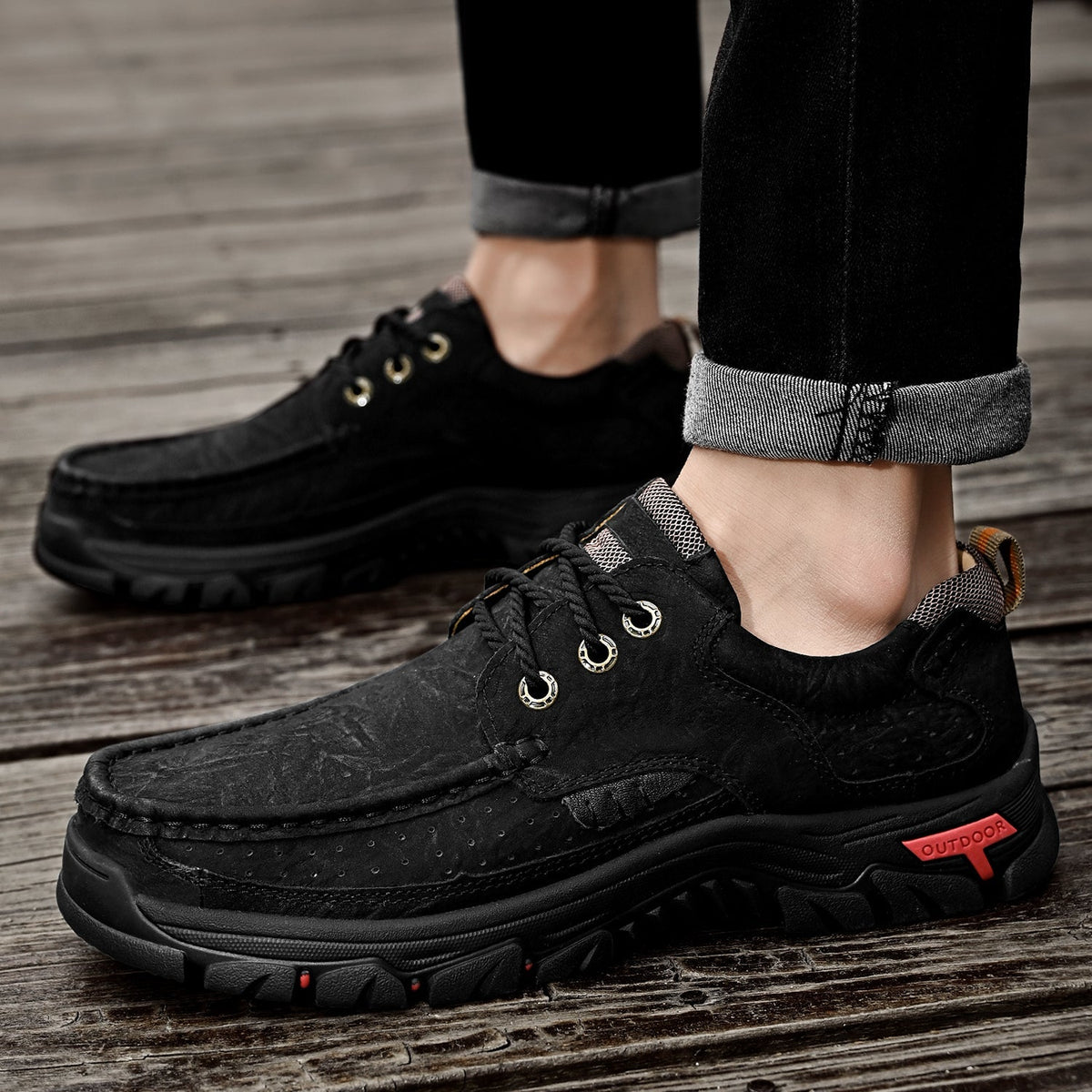 Mark With Laces - Transition boots with orthopedic and extremely comfortable sole