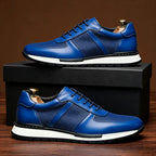DAVID MILLER LEATHER SNEAKERS